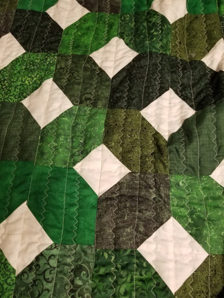 Finished Xs and Os Quilt