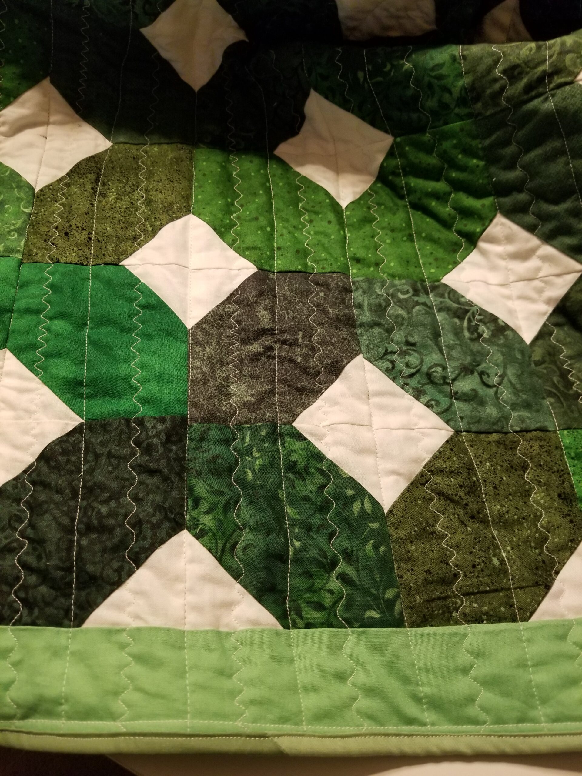 The First Quilt I Ever Made